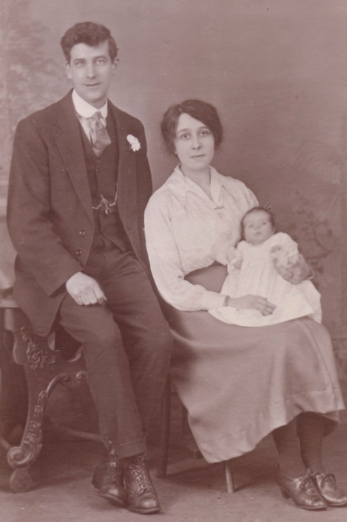 Photo: Charles, Kitty and baby