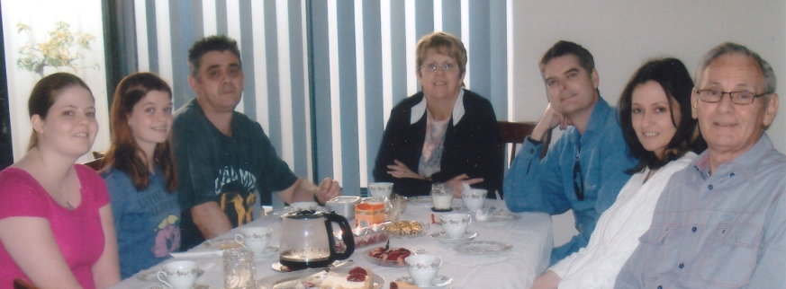 Len Puzey family, 7 Sep 2008
