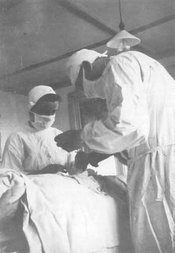 Operating theatre work