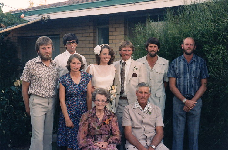 Photo: Jessie, Bill and their children