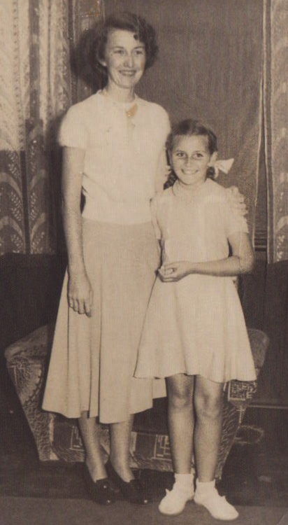 Photo: Peggy and Christine O'Halloran