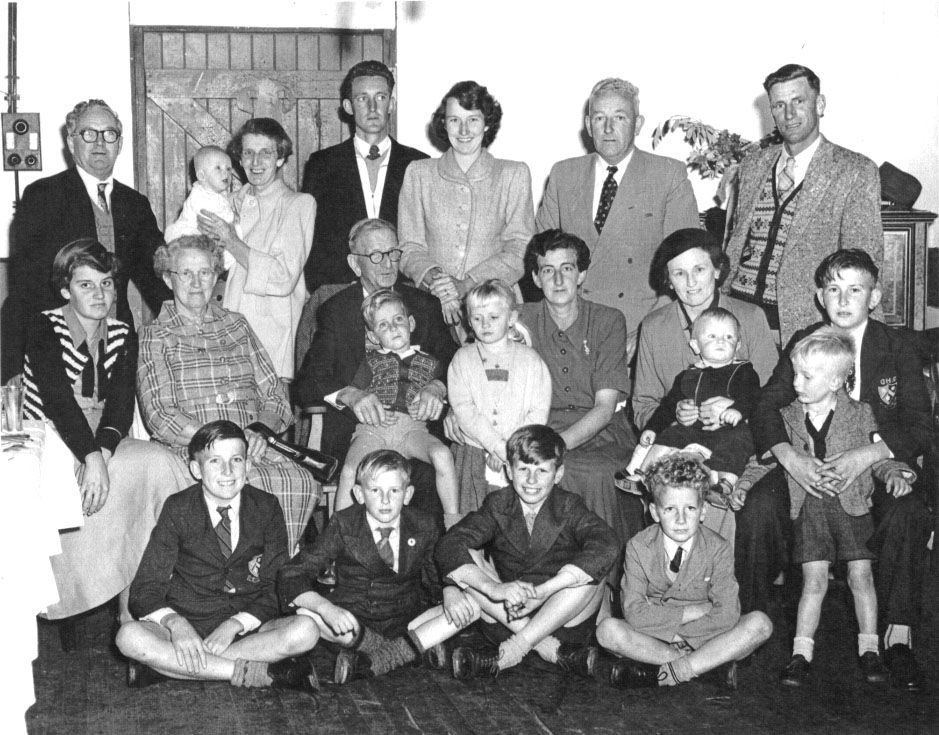 Bluff Point, Geraldton, 1955: Tom and Bella golden wedding anniversary
