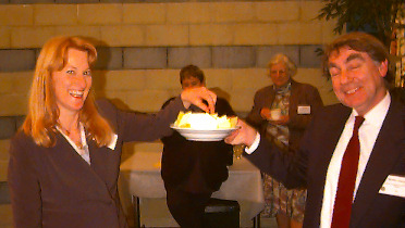 Lynley Hutton and Martin Jansen photo